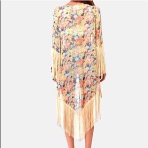 MINKPINK Floral Kimono